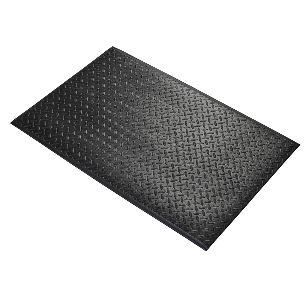 COBA Protiúnavová rohož Orthomat® Diamond, ŠxH 900 x bm mm, černá Obrázek produktu: COBA Protiúnavová rohož Orthomat® Diamond, ŠxH 900 x bm mm, černá