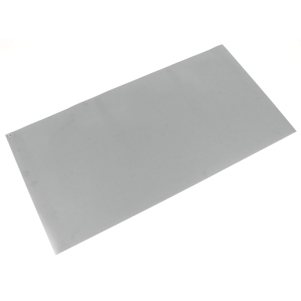 COBA Sada pracovních rohoží ESD z PVC s vodivou vrstvou, Š×H 600 × 1200 mm, šedá Obrázek produktu: COBA Sada pracovních rohoží ESD z PVC s vodivou vrstvou, Š×H 600 × 1200 mm, šedá