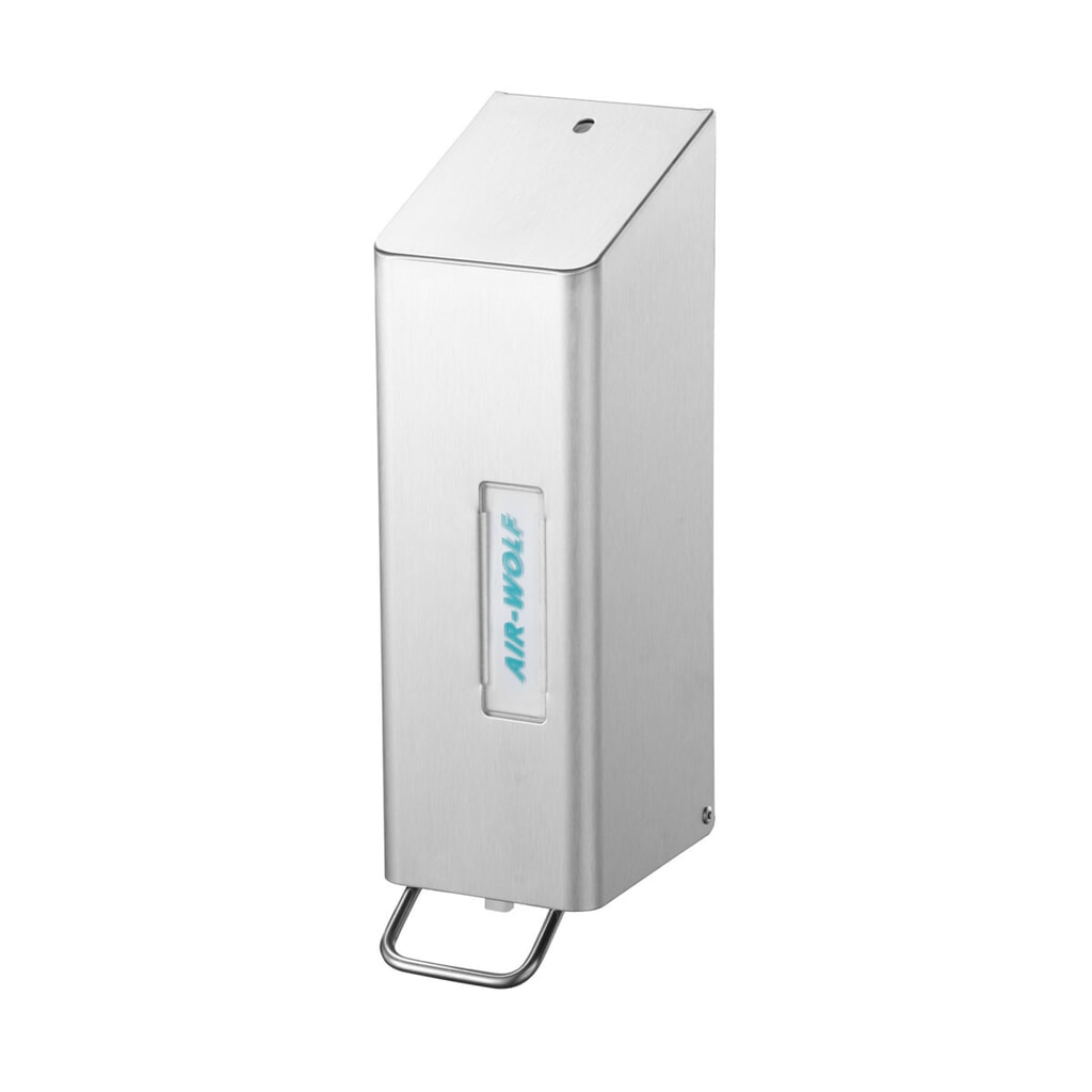 Dávkovač mýdla a dezinfekčního prostředku Air-Wolf pro 1 200 ml krému na mytí rukou nebo dezinfekčního prostředku Obrázek produktu: Dávkovač mýdla a dezinfekčního prostředku Air-Wolf pro 1 200 ml krému na mytí rukou nebo dezinfekčního prostředku