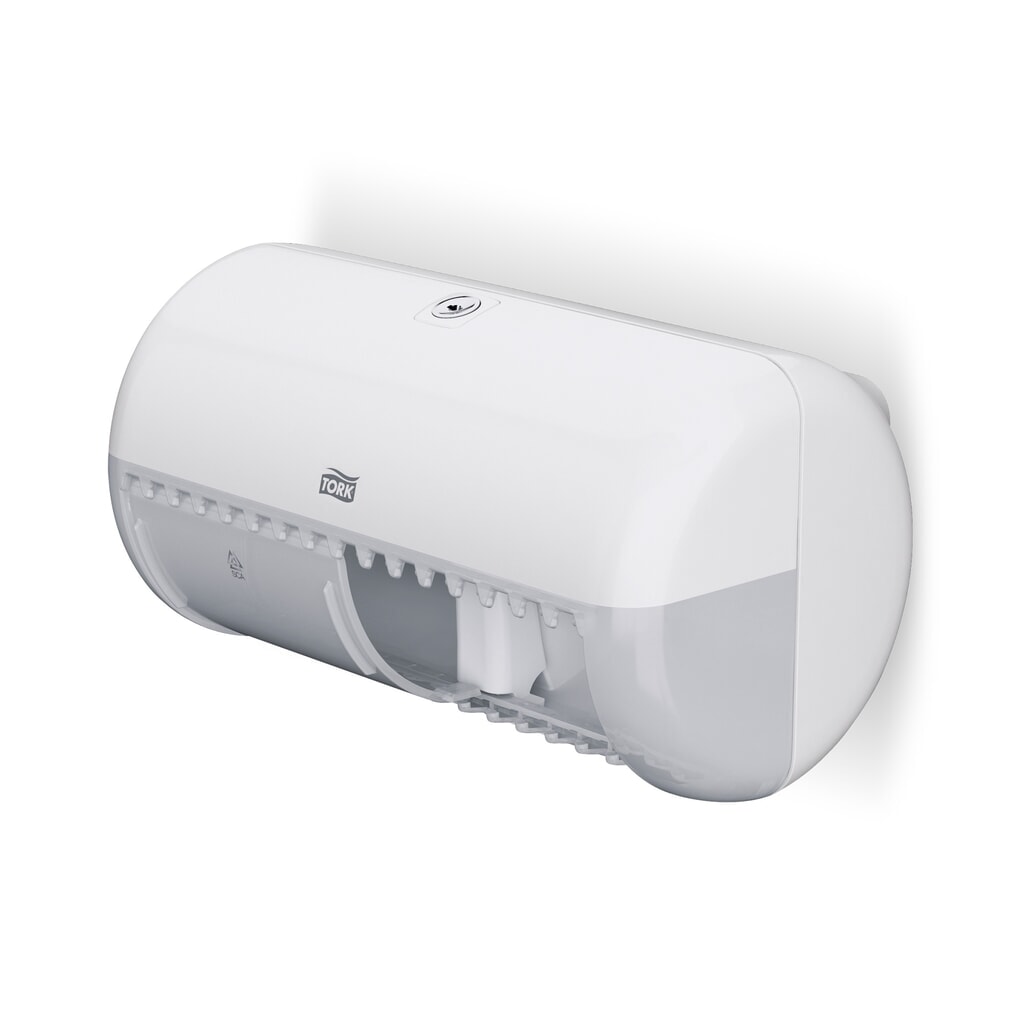 Obrázek produktu: Dávkovač toaletního papíru TORK® MINI, bílý, bílá