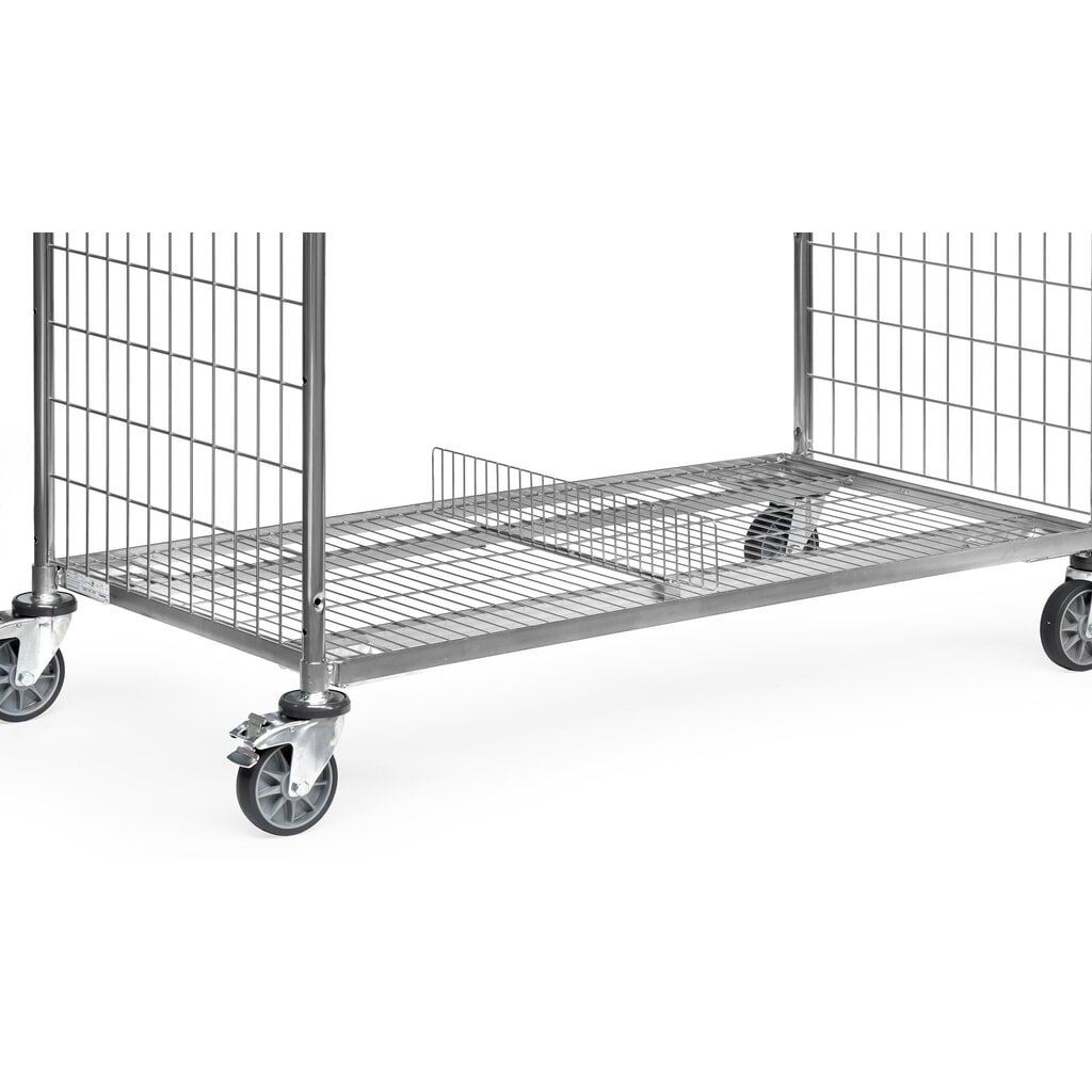 Dělicí mřížka pro mobilní rám vychystávacího vozíku fetra®, šířka 510 mm Obrázek produktu: Dělicí mřížka pro mobilní rám vychystávacího vozíku fetra®, šířka 510 mm