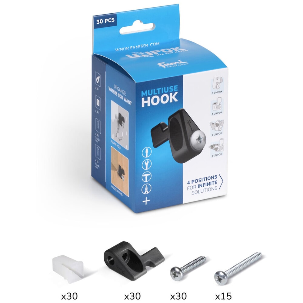 Číslo obrázku produktu 3: Dílenská skříň Fami PERFOM, 3 zásuvky, děrované desky, skladovací boxy, VxŠxH 2000 x 1023 x 726 mm, světle modrá