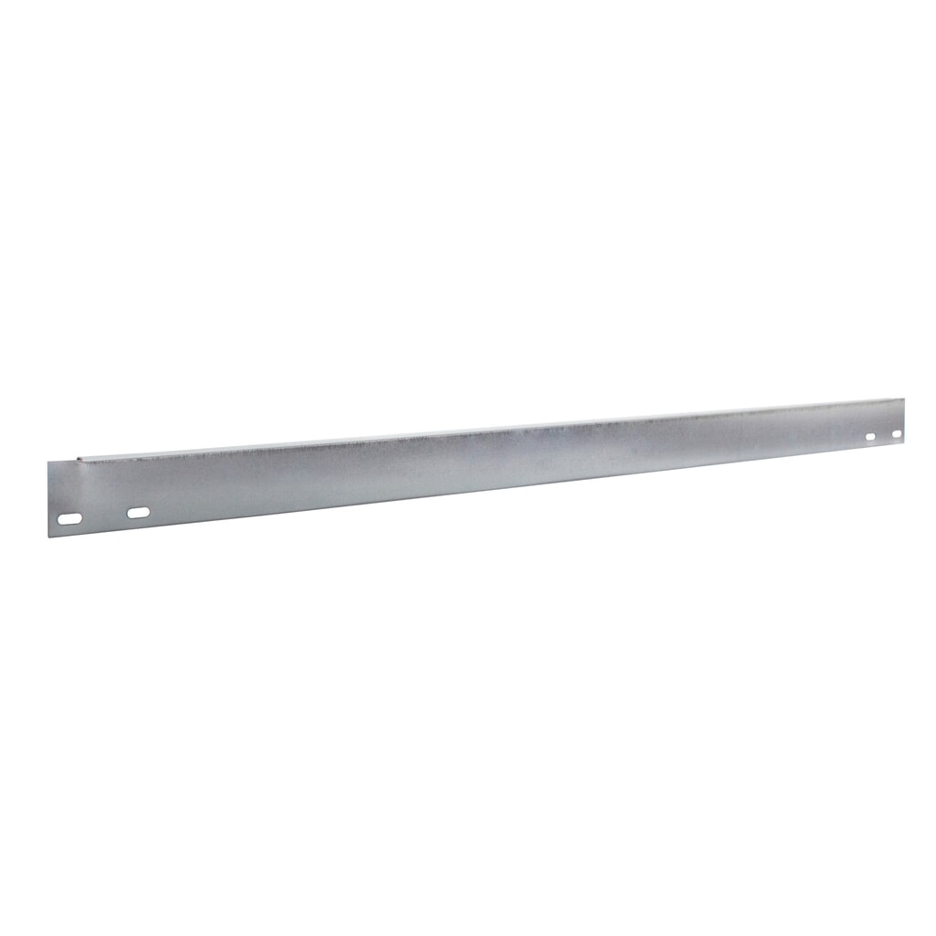 Dorazová lišta pro policový regál SCHULTE, pozinkovaná, VxŠ 55 x 1000 mm Obrázek produktu: Dorazová lišta pro policový regál SCHULTE, pozinkovaná, VxŠ 55 x 1000 mm