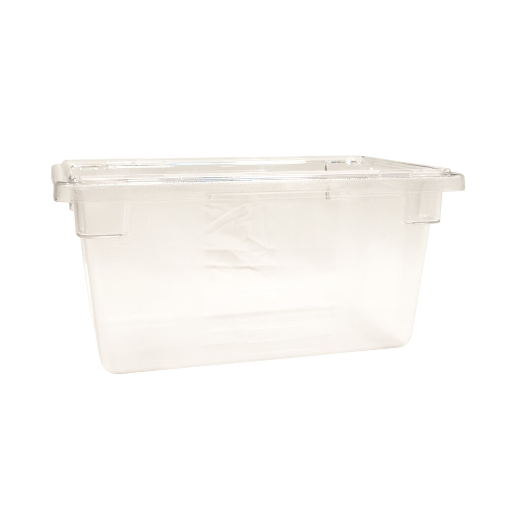 Dóza na potraviny Rubbermaid®, průhledná, 19 litrů, VxŠxH 229 x 457 x 305 mm Obrázek produktu: Dóza na potraviny Rubbermaid®, průhledná, 19 litrů, VxŠxH 229 x 457 x 305 mm