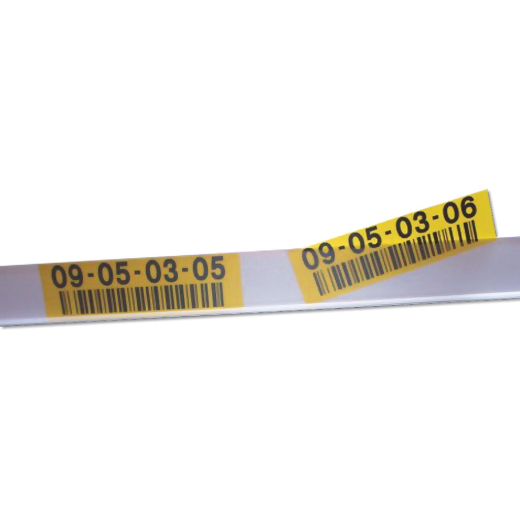 Držák etiket, samolepicí, VxŠ 33 x 100 mm, transparentní Obrázek produktu: Držák etiket, samolepicí, VxŠ 33 x 100 mm, transparentní