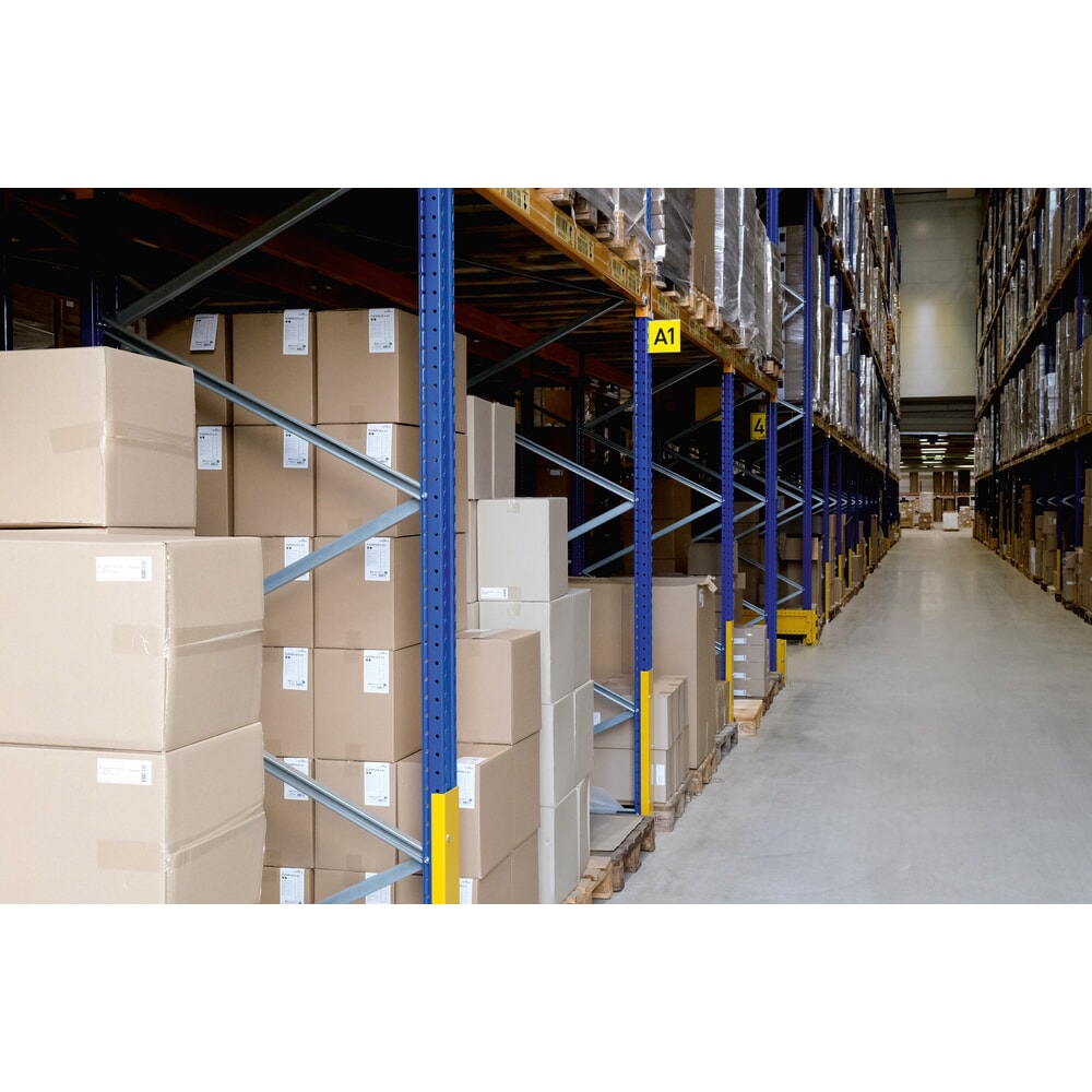 Číslo obrázku produktu 3: DURABLE označení regálů, magnetický uličkový štítek, 149x149 mm