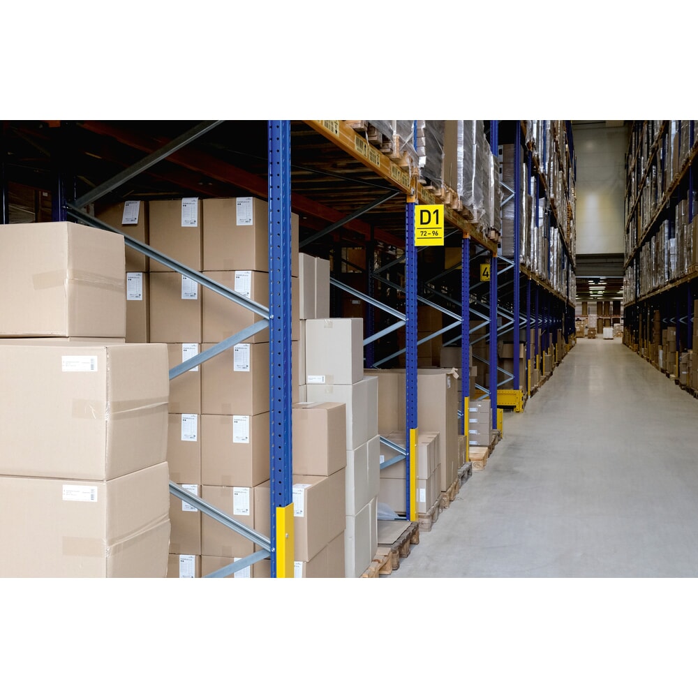 Číslo obrázku produktu 3: DURABLE označení regálů, magnetický uličkový štítek, A4 na výšku