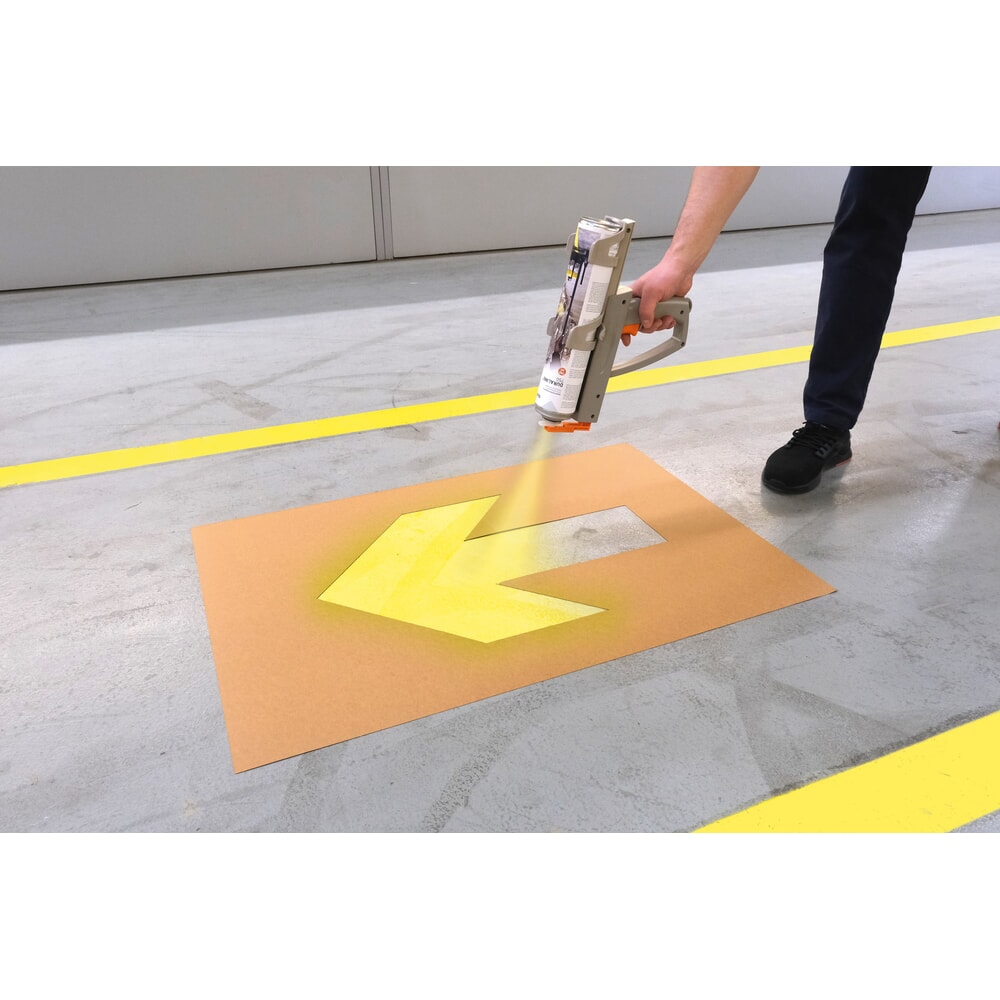 Číslo obrázku produktu 7: DURABLE pistole na značení podlah DURALINE® EasyMover, pro šablonové značení