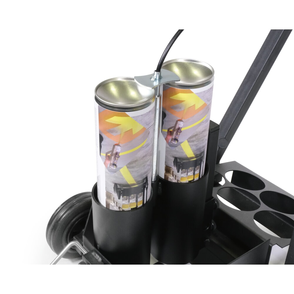 Číslo obrázku produktu 4: DURABLE vozík na značení podlah DURALINE® EasyTrack, pro 2 dózy