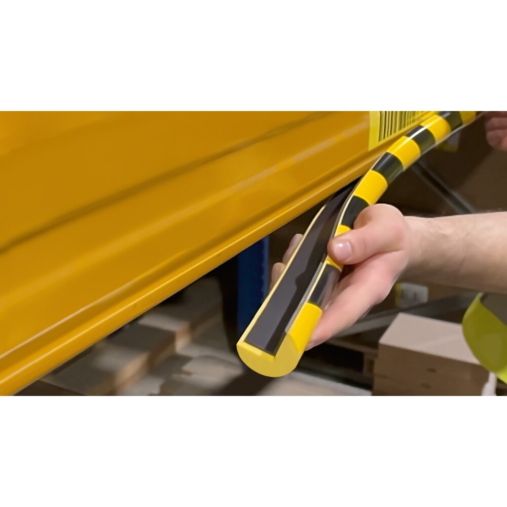 Číslo obrázku produktu 4: DURABLE magnetický rohový profil s ochranou proti nárazům C25R, 25 mm