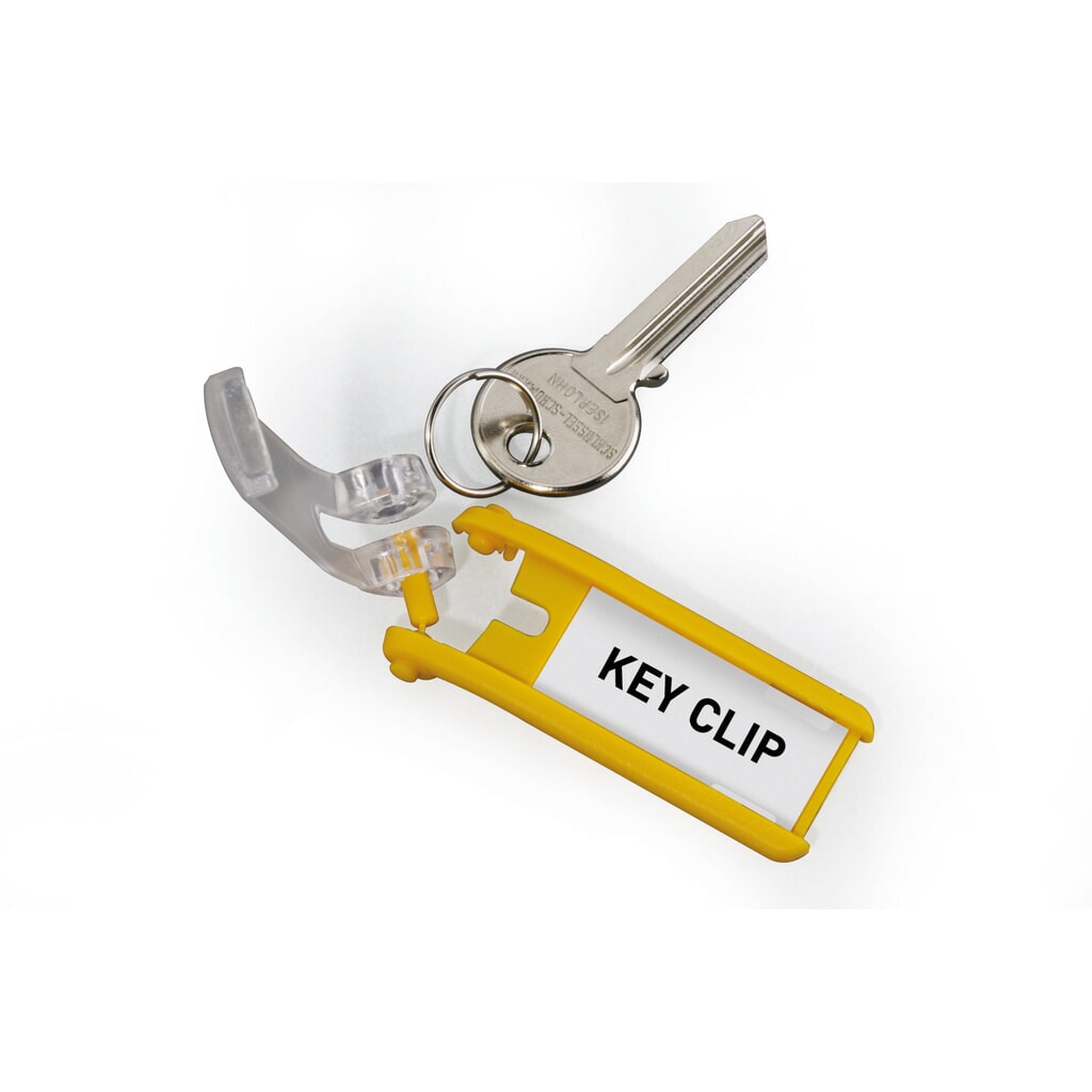Přívěsek na klíče DURABLE KEY CLIP, velké balení, 1 sáček à 24 ks Číslo obrázku produktu 3: Přívěsek na klíče DURABLE KEY CLIP, velké balení, 1 sáček à 24 ks
