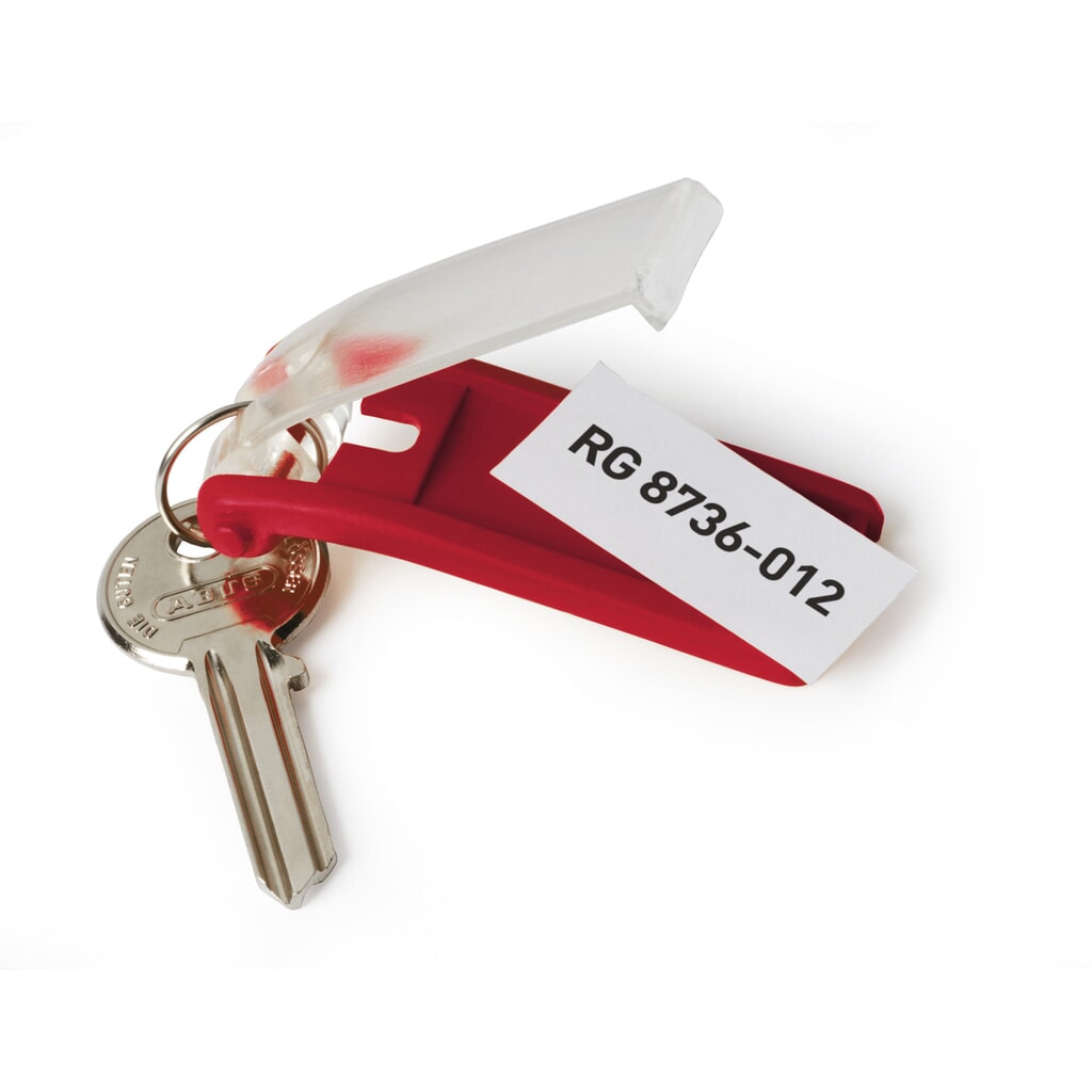 Číslo obrázku produktu 4: Přívěsek na klíče DURABLE KEY CLIP, velké balení, 1 sáček à 24 ks