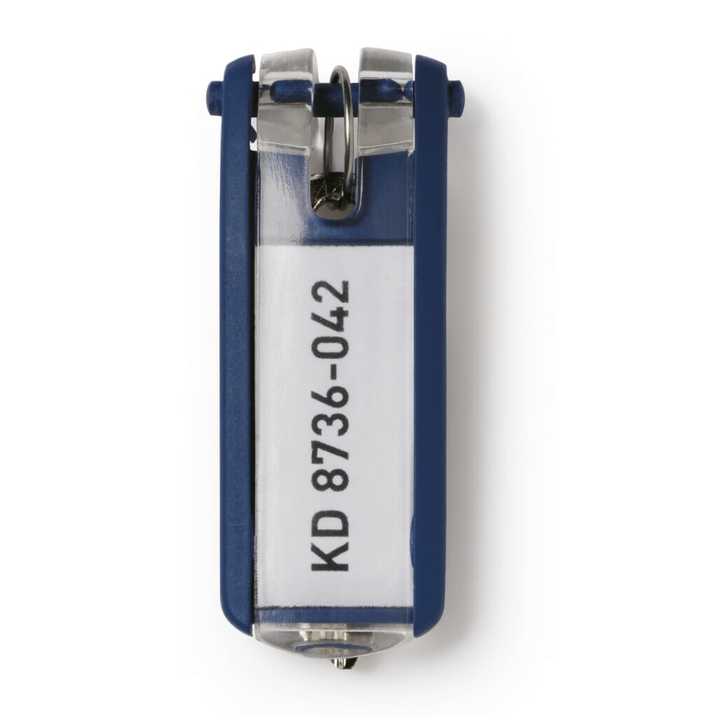 Číslo obrázku produktu 9: Přívěsek na klíče DURABLE KEY CLIP, velké balení, 1 sáček à 24 ks