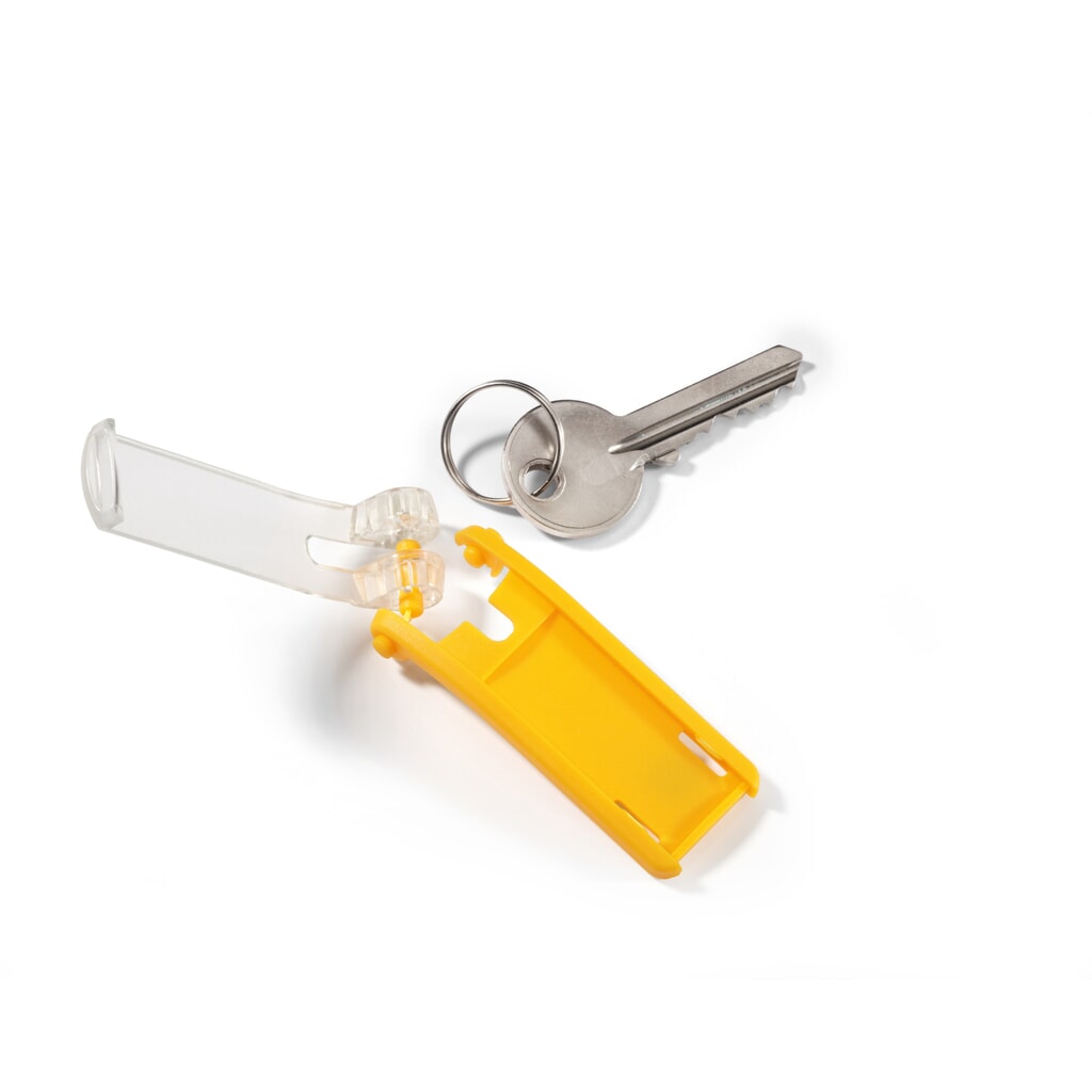 Číslo obrázku produktu 10: Přívěsek na klíče DURABLE KEY CLIP, velké balení, 1 sáček à 24 ks
