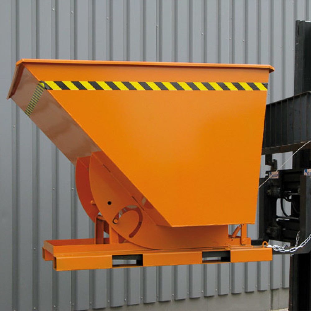 Číslo obrázku produktu 7: Sklopná kontejner s pojízdná mechanika, vysoká konstrukční výška, pozinkovaná, 500 litrů