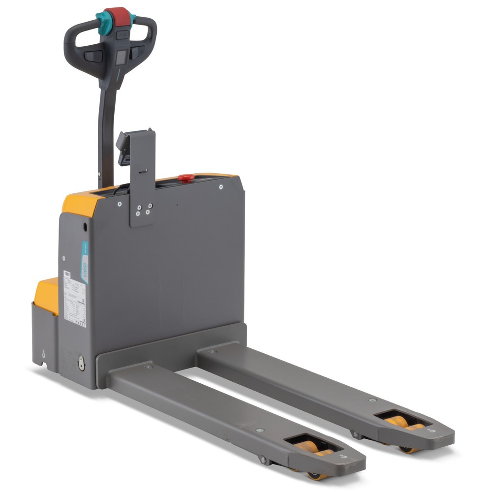 Číslo obrázku produktu 4: Jungheinrich Elektrický nízkozdvižný vozík EJE M13 s váhou, nosnost 1300 kg, lithium iontová technologie