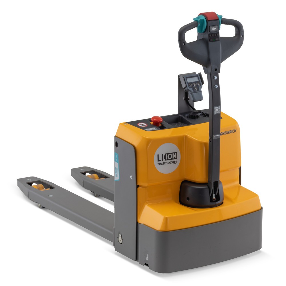 Číslo obrázku produktu 8: Jungheinrich Elektrický nízkozdvižný vozík EJE M13 s váhou, nosnost 1300 kg, lithium iontová technologie