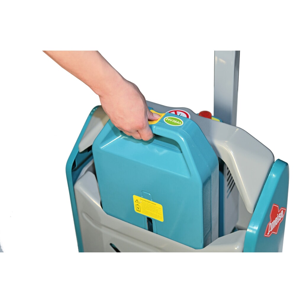 Elektrický paletový vozík Ameise® PTE 1.5, nosnost 1 500 kg, délka vidlí 1 150 mm Číslo obrázku produktu 3: Elektrický paletový vozík Ameise® PTE 1.5, nosnost 1 500 kg, délka vidlí 1 150 mm