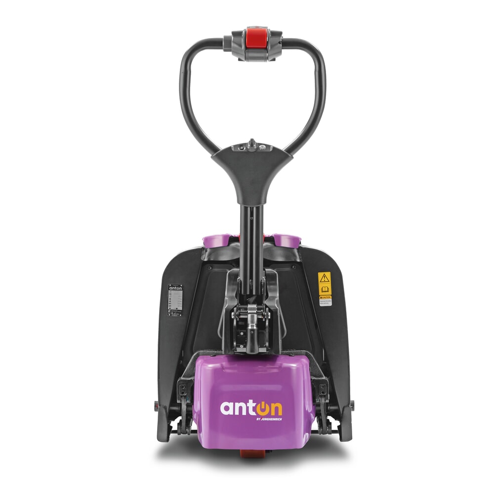 Číslo obrázku produktu 3: Elektrický paletový vozík AntOn by Jungheinrich PTL 1.5, extra široký pro zvláštní palety, nosnost 1 500 kg, délka vidlí 1.150 mm