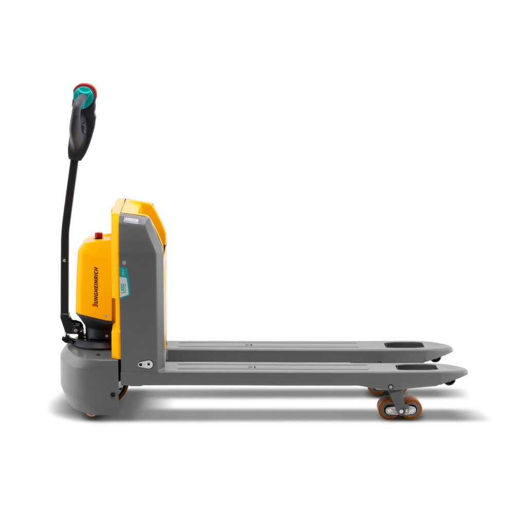 Číslo obrázku produktu 2: Elektrický paletový vozík Jungheinrich AME 15, nosnost 1 500 kg, délka vidlí 1 150 mm, speciální šířka vidlic 670 mm, tandemová kolečka