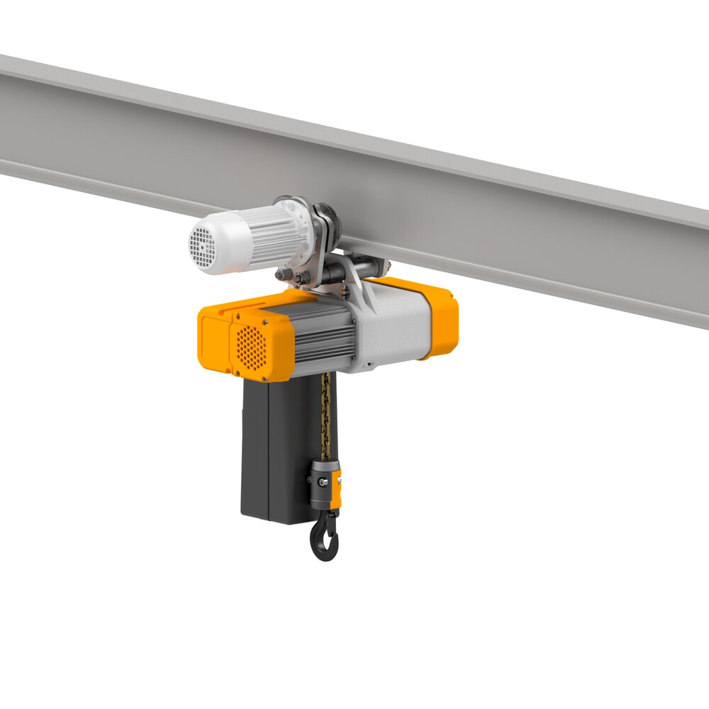 Číslo obrázku produktu 6: Elektrický řetězový kladkostroj LIFTKET S-Line s elektrickým pojezdem , nosnost 125 kg, 8/2 m/min