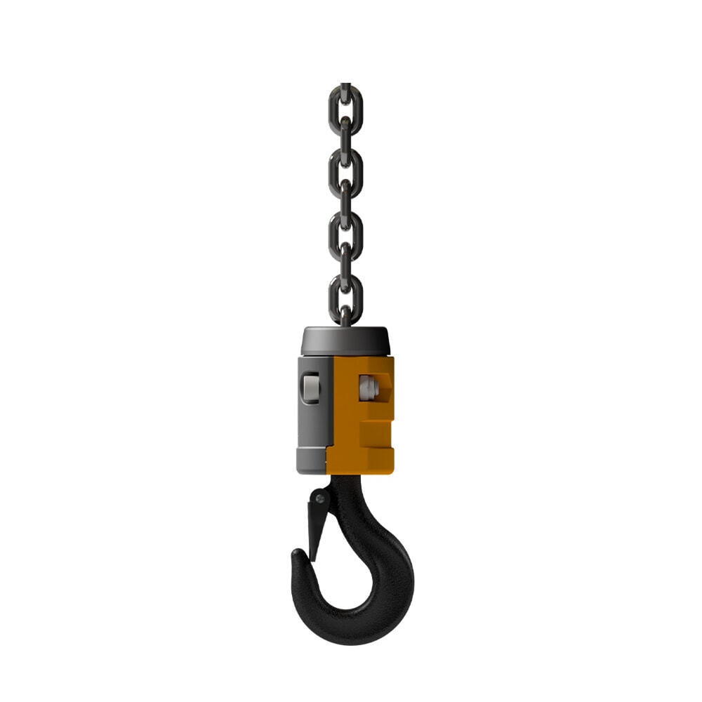 Číslo obrázku produktu 2: Elektrický řetězový kladkostroj LIFTKET S-Line s ručním pojezdem, nosnost 125 kg, 8/2 m/min
