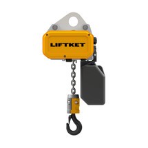Elektrický řetězový kladkostroj LIFTKET S-Line se závěsem s jedním otvorem, nosnost 1 000 kg, 6/1,5 m/min