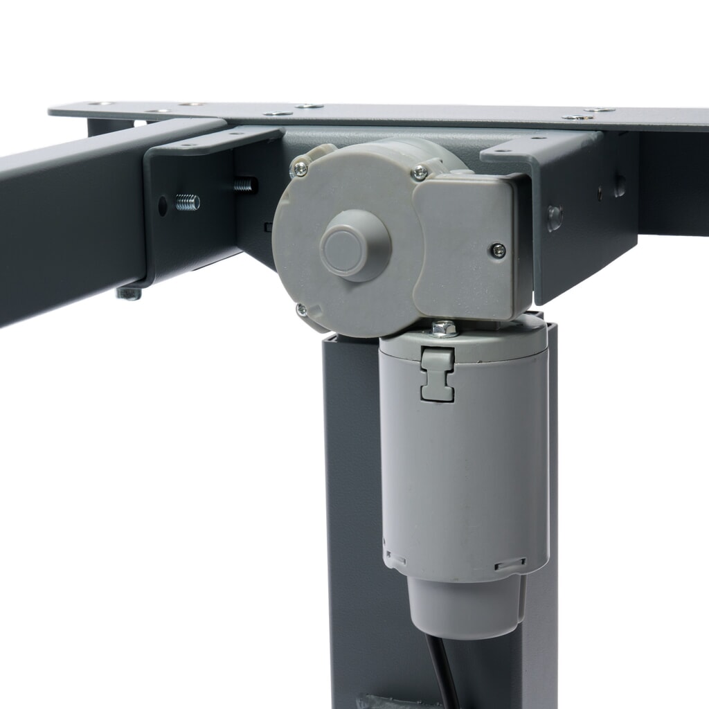 Elektrický výškově nastavitelný pracovní stůl Steinbock® e-Adjust, se stěnou s otvory, VxŠxH 700-1170 x 2000 x 750 mm, nosnost 350 kg Číslo obrázku produktu 4: Elektrický výškově nastavitelný pracovní stůl Steinbock® e-Adjust, se stěnou s otvory, VxŠxH 700-1170 x 2000 x 750 mm, nosnost 350 kg