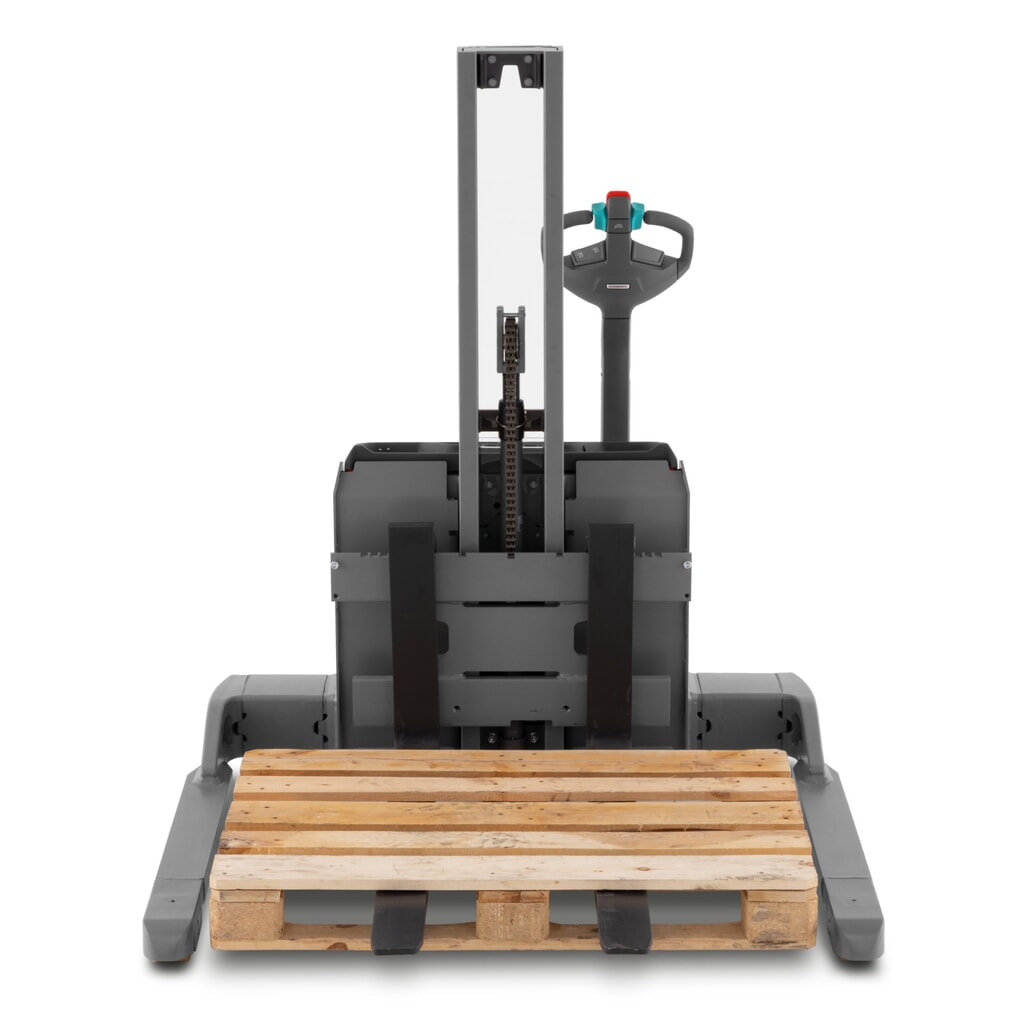 Číslo obrázku produktu 10: Jungheinrich Elektro-Hochhubwagen EJC 110bi E, Monomast, Hubhöhe 1.230 mm, Tragfähigkeit 1.000 kg, Proportionalhydraulik, Radarmabstand 891 mm