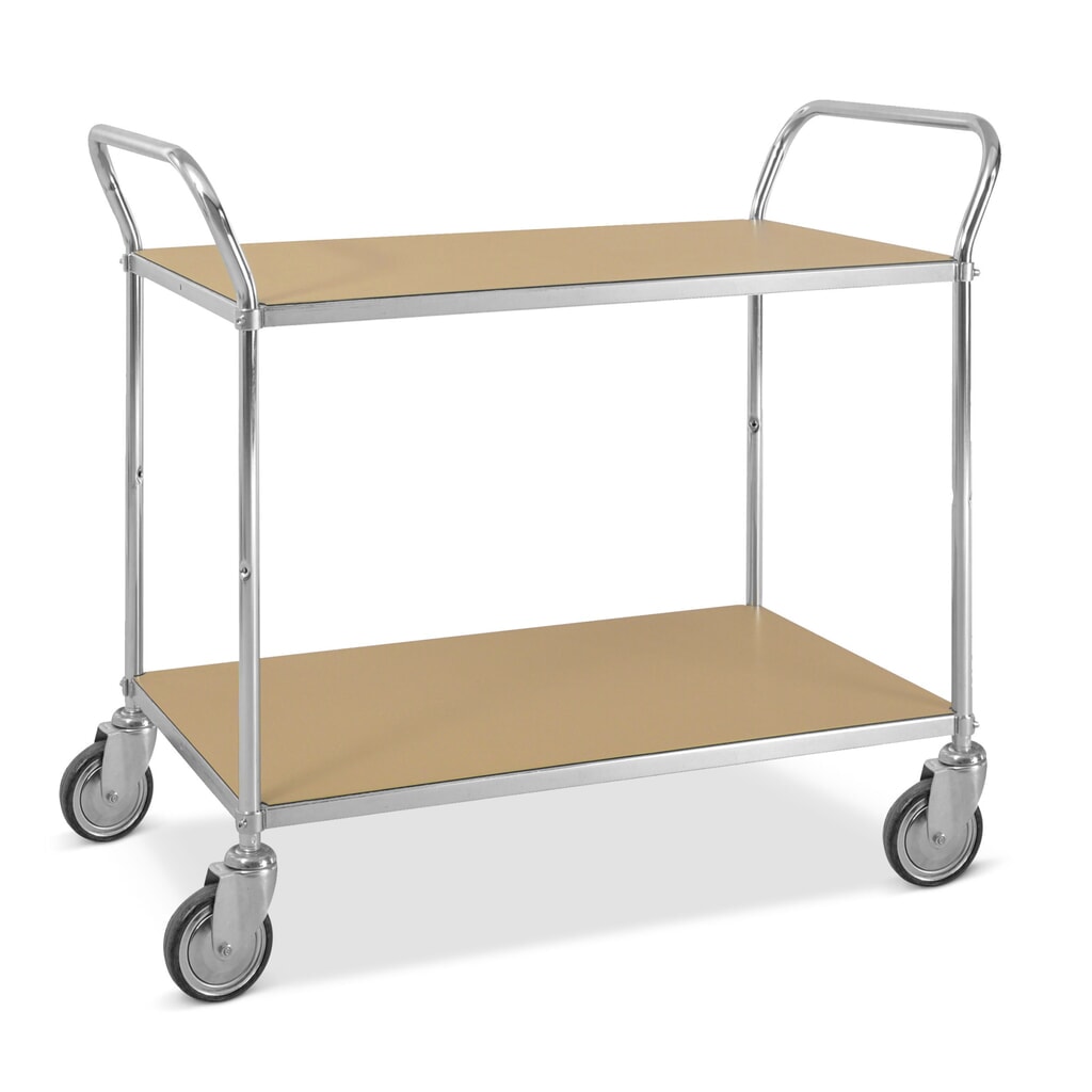 Etážový vozík ESD Kongamek, výška oblouku 940 mm, 2 patra à 940 x 540 mm Obrázek produktu: Etážový vozík ESD Kongamek, výška oblouku 940 mm, 2 patra à 940 x 540 mm