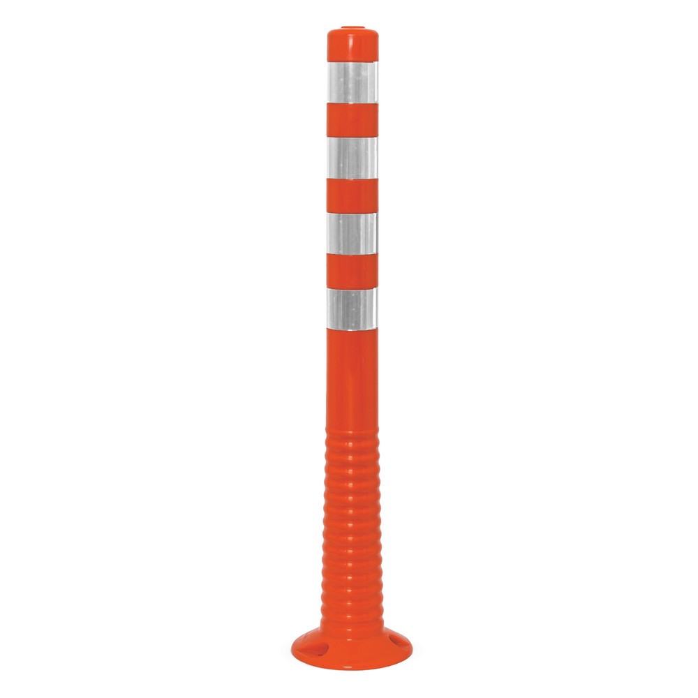 Číslo obrázku produktu 1: Flexibilní zahrazovací sloupek, Ø 80 mm, výška 750 mm, oranžový