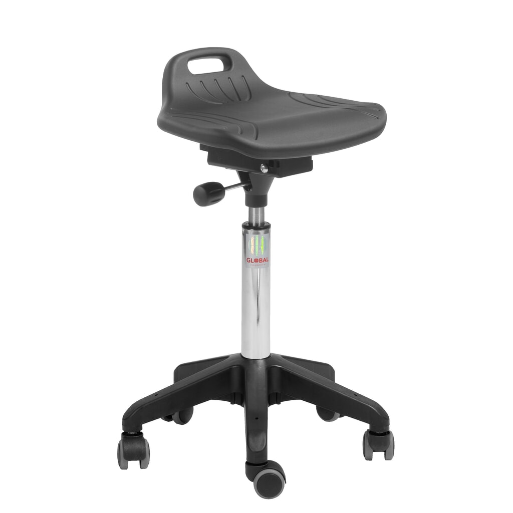 Obrázek produktu: Opora pro stání Global Stole A/S Omega Octopus, kolečka, černá