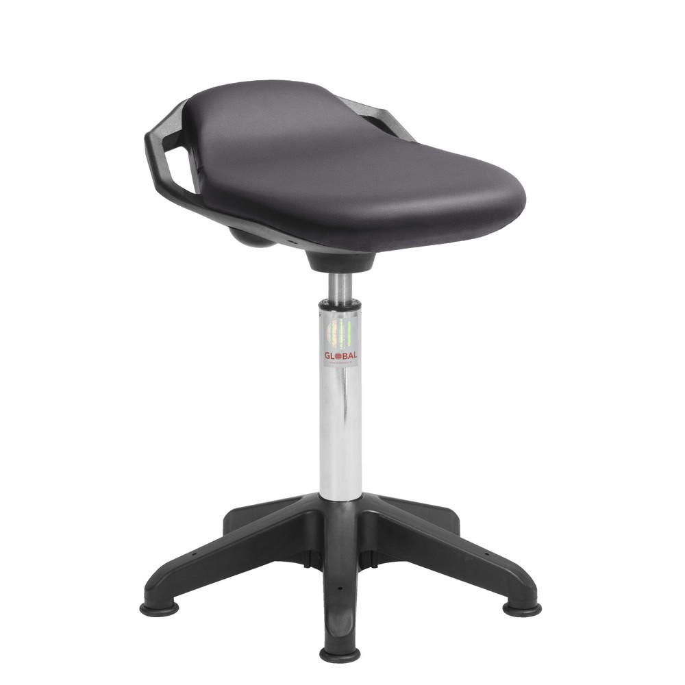 Číslo obrázku produktu 1: Opora pro stání Global Stole A/S Space Octopus, kluzáky, černá