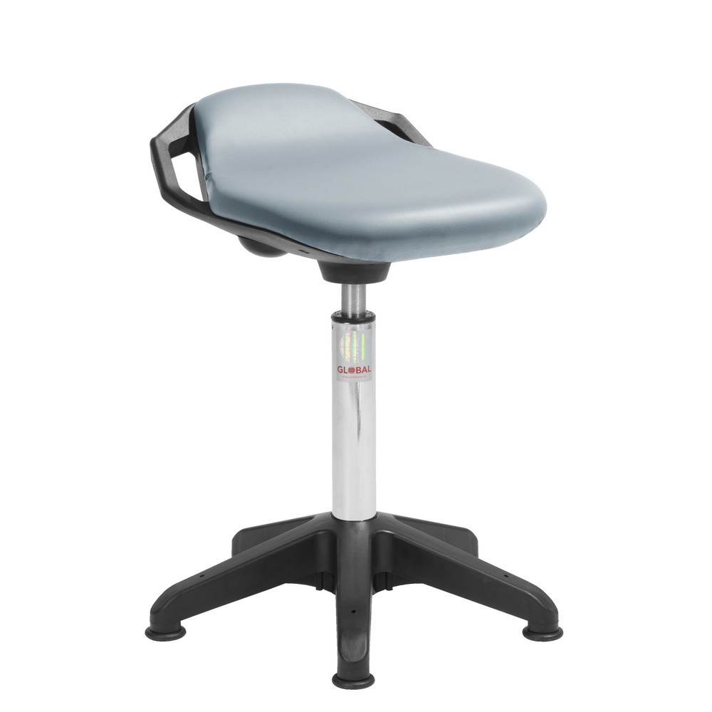 Číslo obrázku produktu 1: Opora pro stání Global Stole A/S Space Octopus, kluzáky, světle modrá