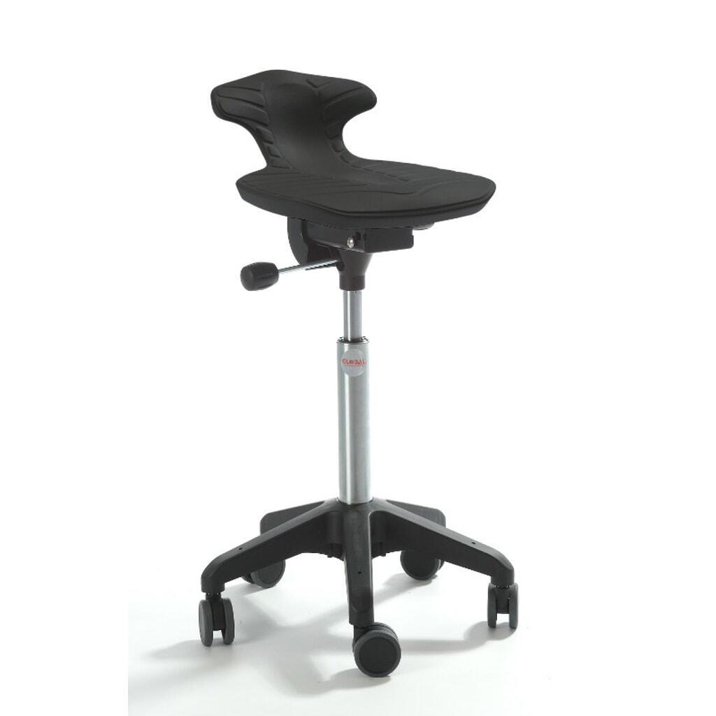 Opora pro stání Global Stole A/S Venus Octopus, kluzáky, černá Obrázek produktu: Opora pro stání Global Stole A/S Venus Octopus, kluzáky, černá
