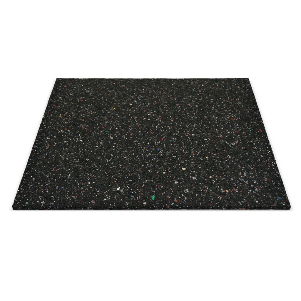 Gumová antivibrační rohož, ŠxH 600 x 600 mm Obrázek produktu: Gumová antivibrační rohož, ŠxH 600 x 600 mm