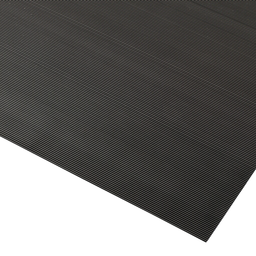 Obrázek produktu: NoTrax gumová podložka Rib 'n' Roll™ ESD, jemně drážkovaná, ŠxD 1 200 x 1 500 mm, černá