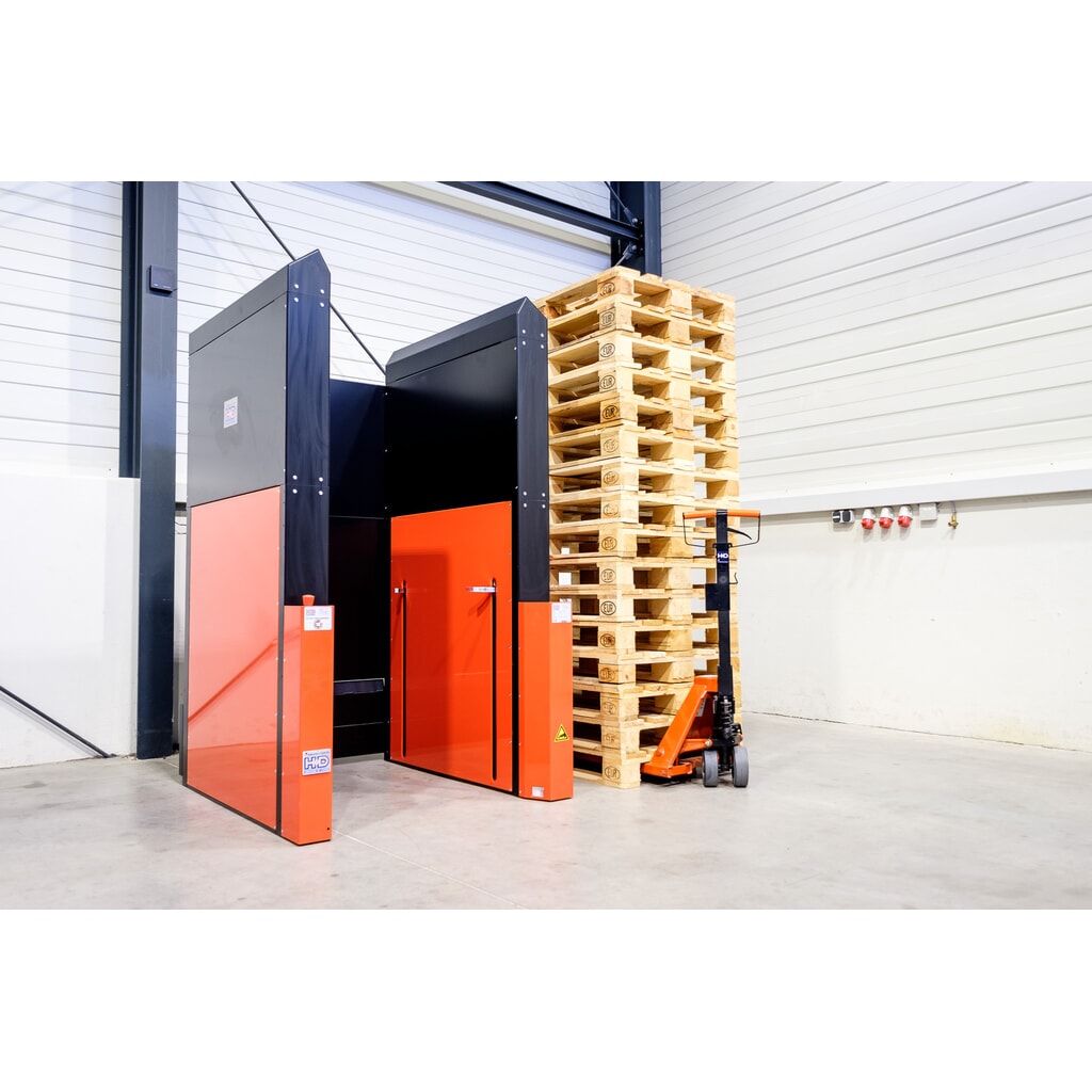 Obrázek produktu: Hagenauer+Denk Zásobník palet PalServer GM 5, 15 palet, ŠxD 800 x 1200 mm