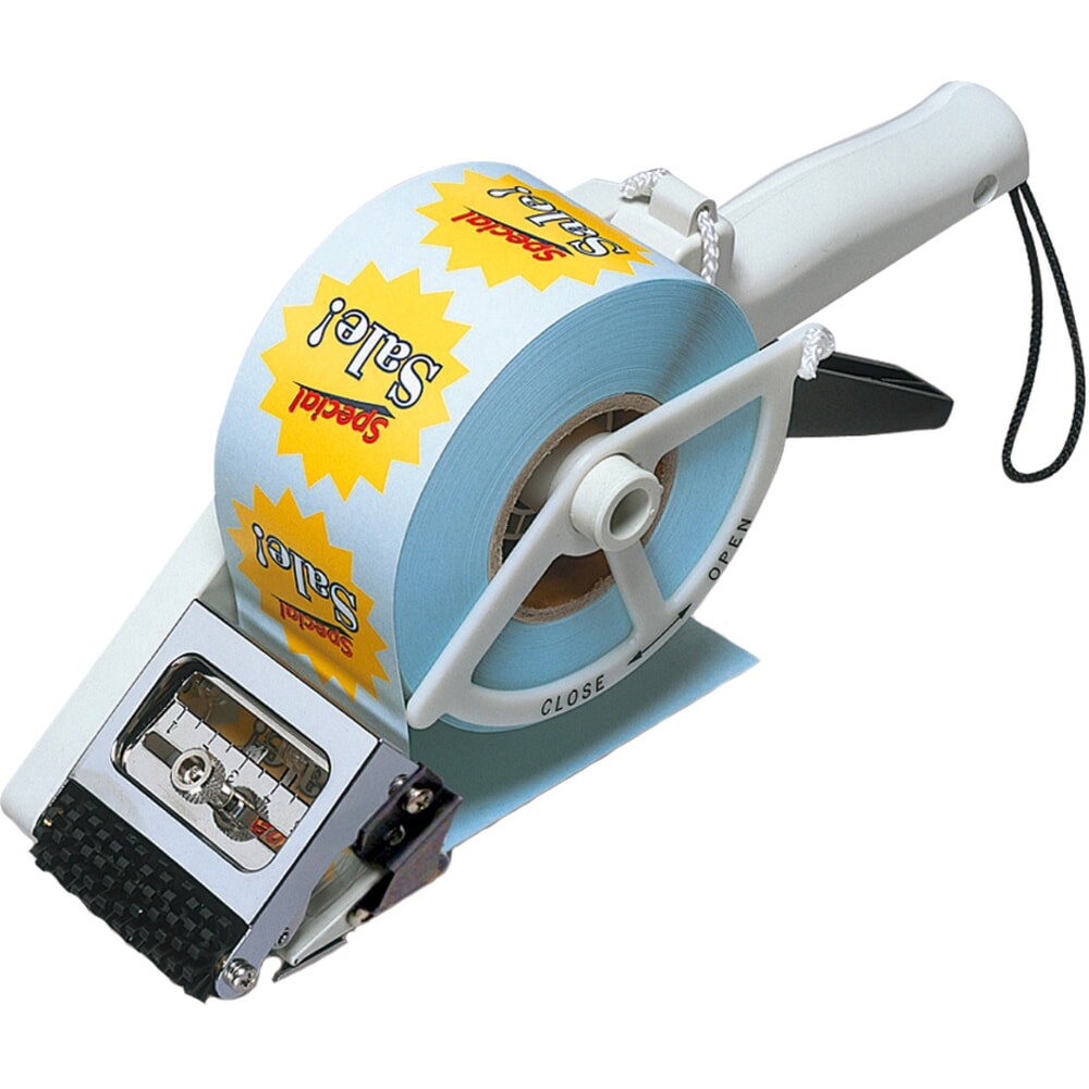 Obrázek produktu: Ruční etiketovací stroj TO 60 APF – pro středně velké kulaté etikety (šířka 25–60 mm), výška etiket 20–60 mm