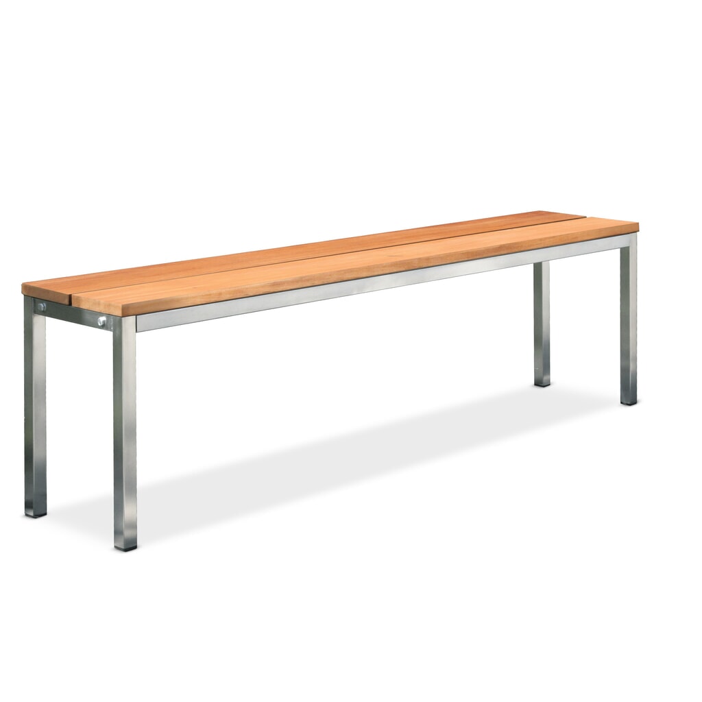 HEMMDAL Parková lavička, 4 nohy, 2 lamely na sedák, délka 1000 mm Obrázek produktu: HEMMDAL Parková lavička, 4 nohy, 2 lamely na sedák, délka 1000 mm