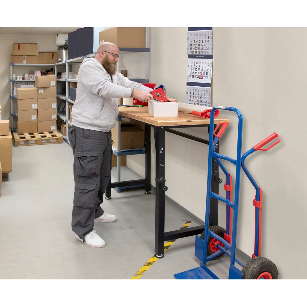 Číslo obrázku produktu 4: HEMMDAL Pracovní stůl, výškově nastavitelné provedení, nosnost 200 kg