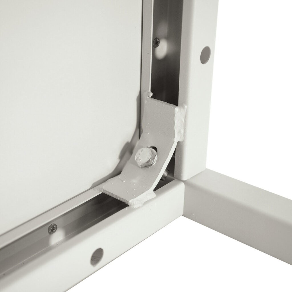 Kancelářský psací stůl HEMMDAL s rámem z ocelových trubek se 4 nohami, VxŠxH 750 x 1200 x 800 mm Číslo obrázku produktu 3: Kancelářský psací stůl HEMMDAL s rámem z ocelových trubek se 4 nohami, VxŠxH 750 x 1200 x 800 mm