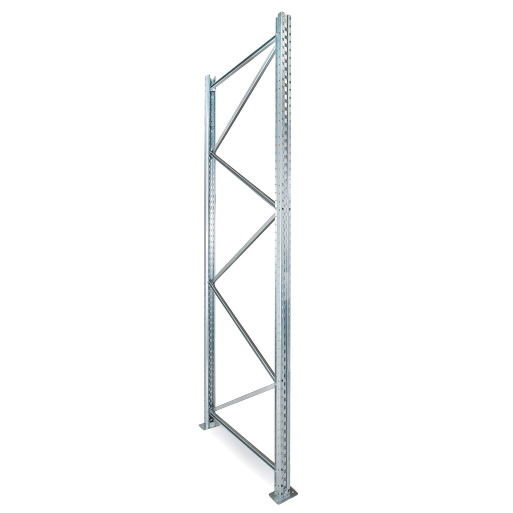 Číslo obrázku produktu 7: Hybridní regál, paletový a široký regál ManOrga, základní pole, VxŠxH 4500 x 1825 x 1100 mm