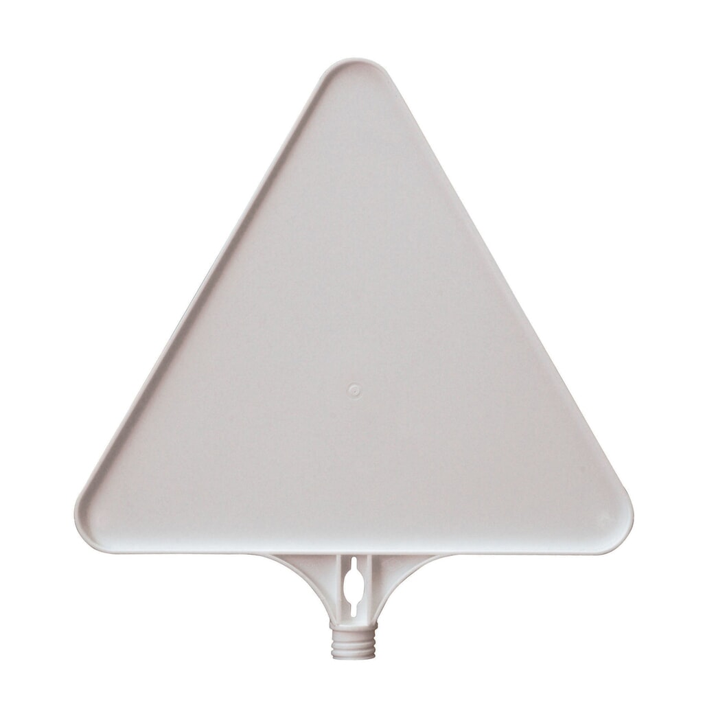 Informační tabule, prázdná, trojúhelník, délka strany 390 mm Obrázek produktu: Informační tabule, prázdná, trojúhelník, délka strany 390 mm