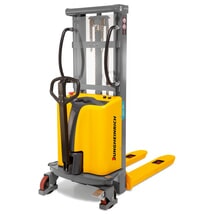 Číslo obrázku produktu 1: Elektrický vysokozdvižný vozík Jungheinrich HC 110, poloelektrický, jednoduchý sloupek, výška zdvihu 1 600 mm, nosnost 1 000 kg