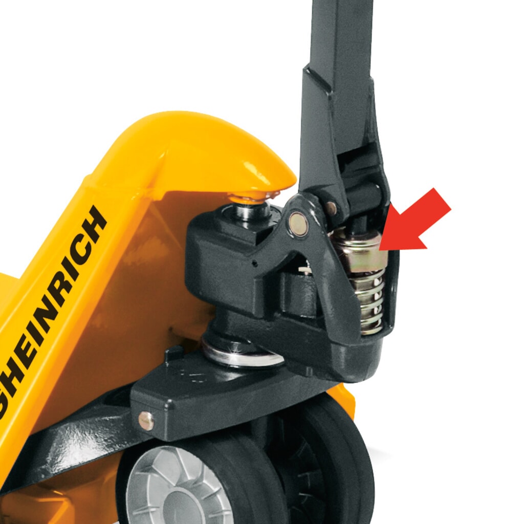 Číslo obrázku produktu 3: Ruční paletový vozík Jungheinrich AM 22 s rychlým zdvihem, nosnost 2200 kg, délka vidlí 795 mm, nylon