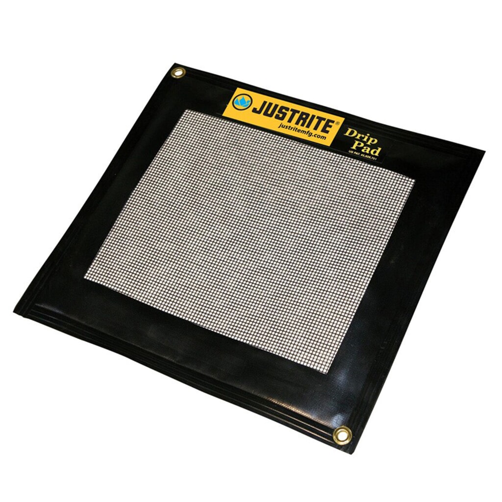 Číslo obrázku produktu 1: Justrite odkapávací/absorpční podložka, opakovaně plnitelná, d×š 580 × 530 mm, objem 5 l