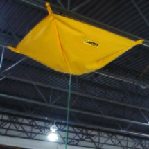 Justrite plachta pro zadržení úniků, d×š 1,5 × 1,5 m, očka