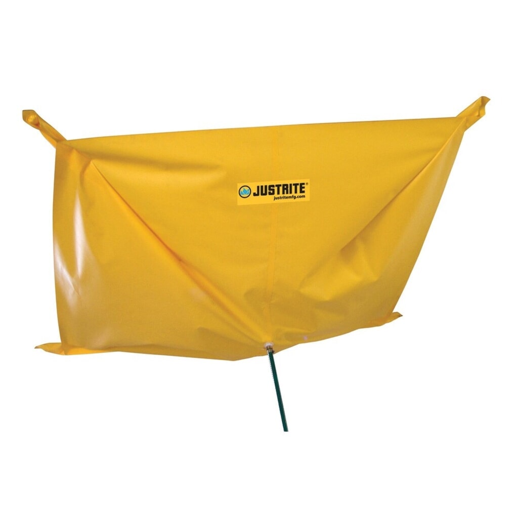 Obrázek produktu: Justrite® plachta pro zadržení úniků z polyesteru, d×š 2,1 × 2,1 m, s očky