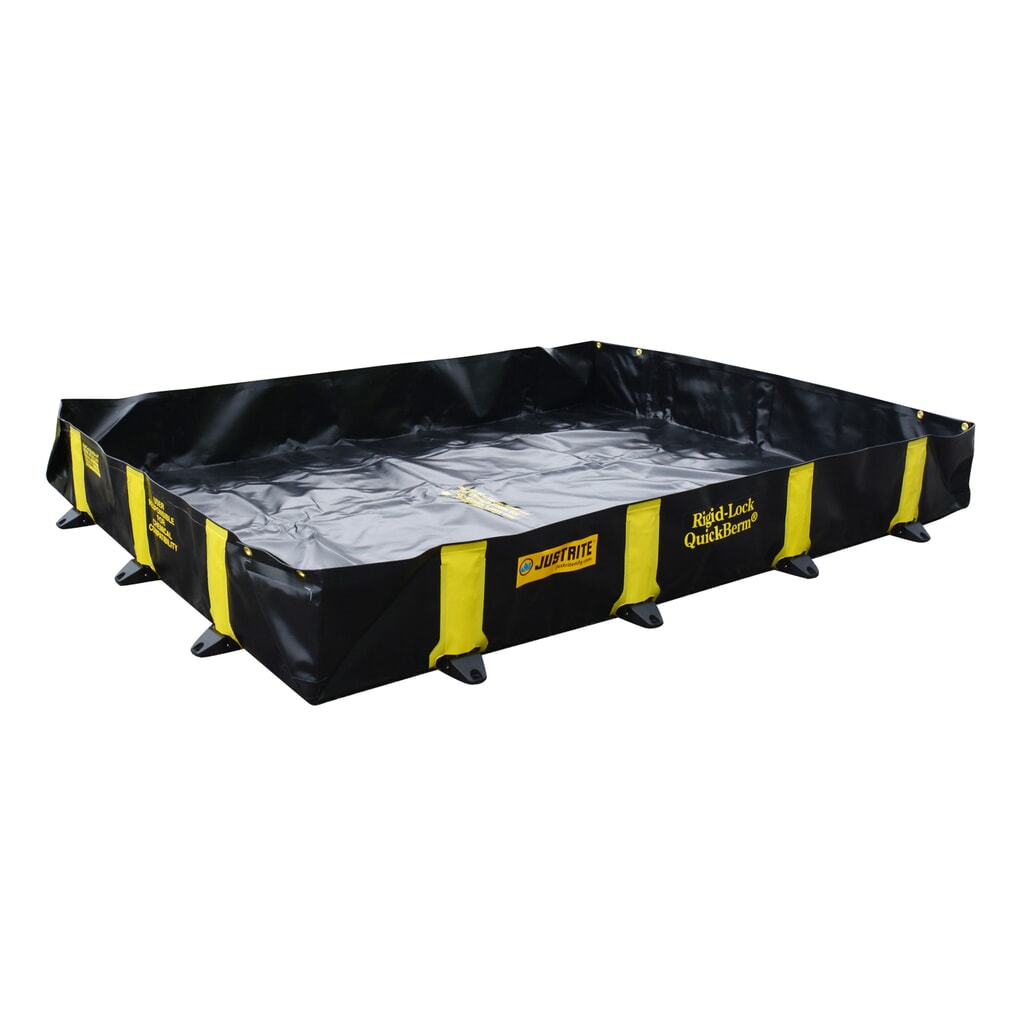 Obrázek produktu: Justrite® skládací záchytná vana z PVC QuickBerm®, objem 1 344 l